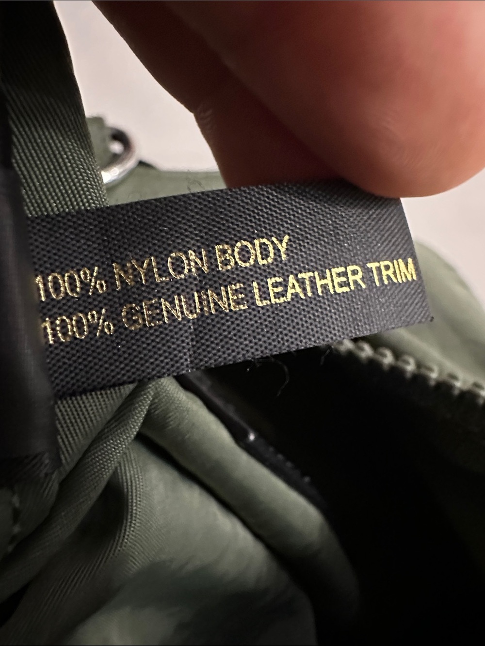 Rebecca Minkoff Julian Nylon Backpack in Olive - Picture 12 of 14